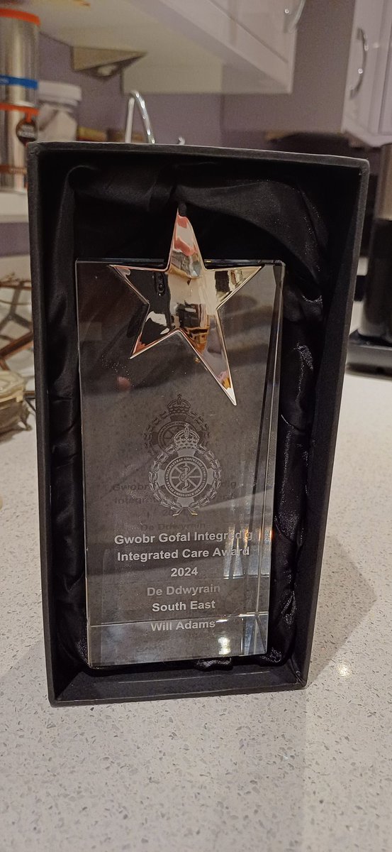 Super proud to have been nominated and win at the #WASTAwards24 yesterday.
Privileged to represent the Mental Health CSD team and the Senior Mental Health Team in the organisation 
<a href="/WelshAmbulance/">Welsh Ambulance</a> #TeamWAST