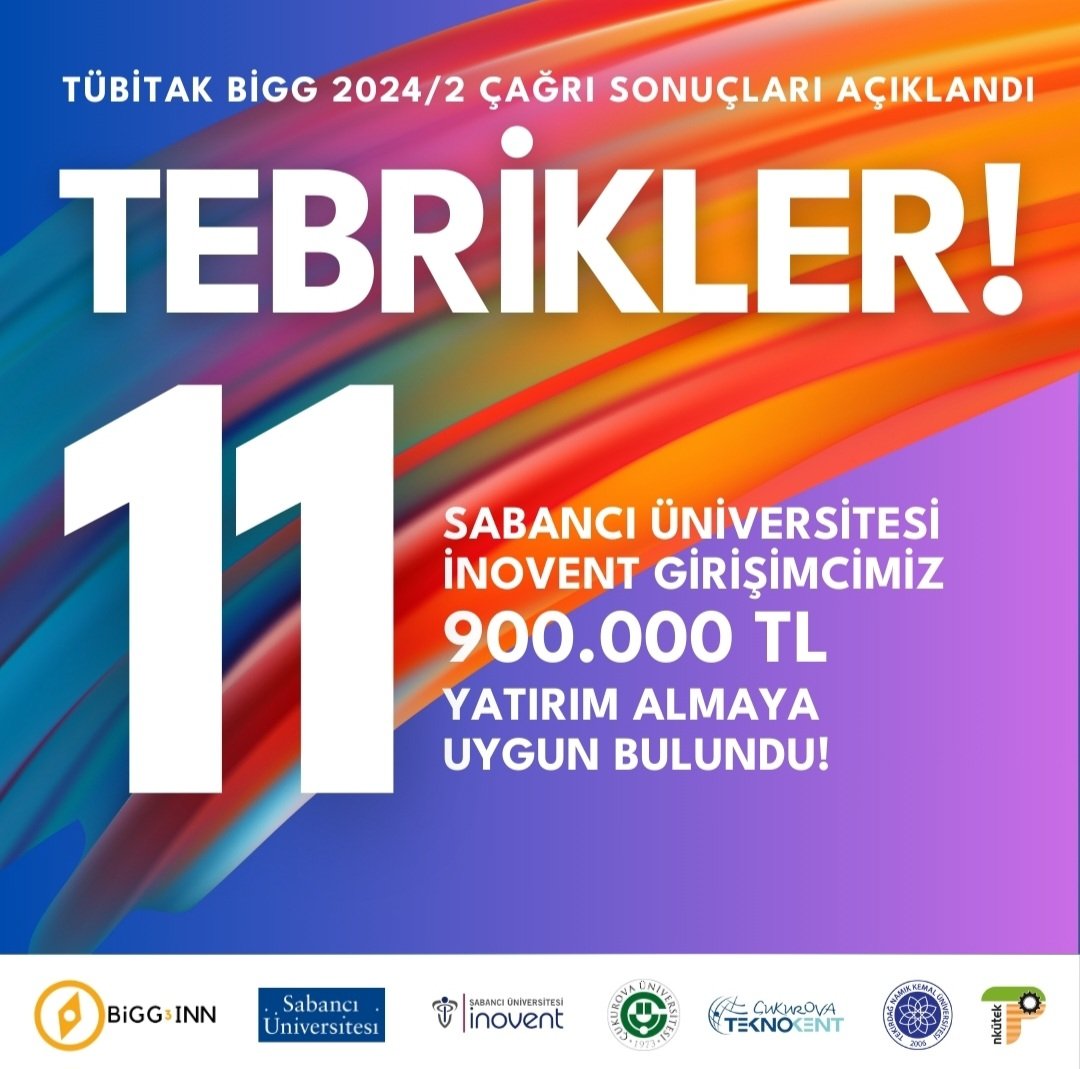 Sabancı University Inovent tweet media