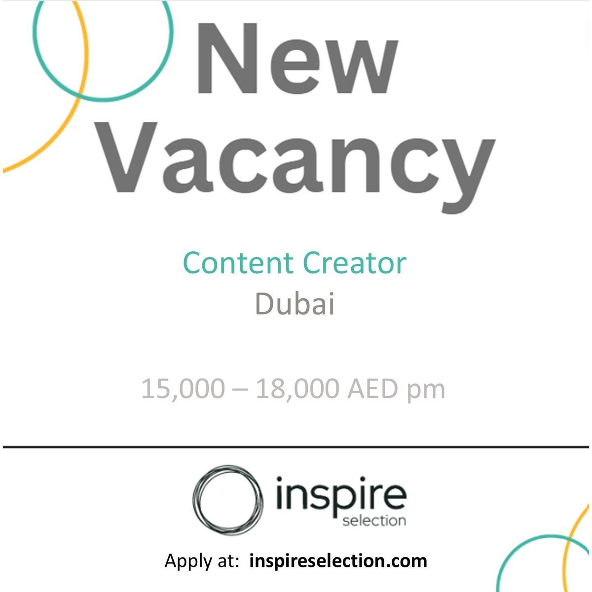Inspire Selection tweet media