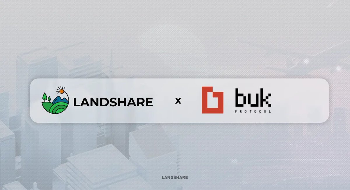 Landshareio's tweet image. 🤝 We’re thrilled to team up with @BukProtocol, an infrastructure protocol focused on tokenizing and enabling resale of real-world assets like hotel reservations, event tickets, airline bookings, and more!

Yes - you heard that right! 
You can list your hotel rooms for sale if…