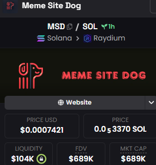 Here's another potential runner:
$MSD that seems to be deployed by $GOAT dev on $SOL
CA: HKe2m743UEekUgiZErKp3WK4YD4jDJzFmeeY4WHBpump
689k

GOAT DEV
EZX7c1hARBCiVTY62EJLEPwVsUaZWhmvKkuW3nxexidY
pump.fun/profile/EZX7c1…

sent funds to 6JbUny55meQ4KjuhErizid8VnaTBPQucZYxmFcB8aZhu