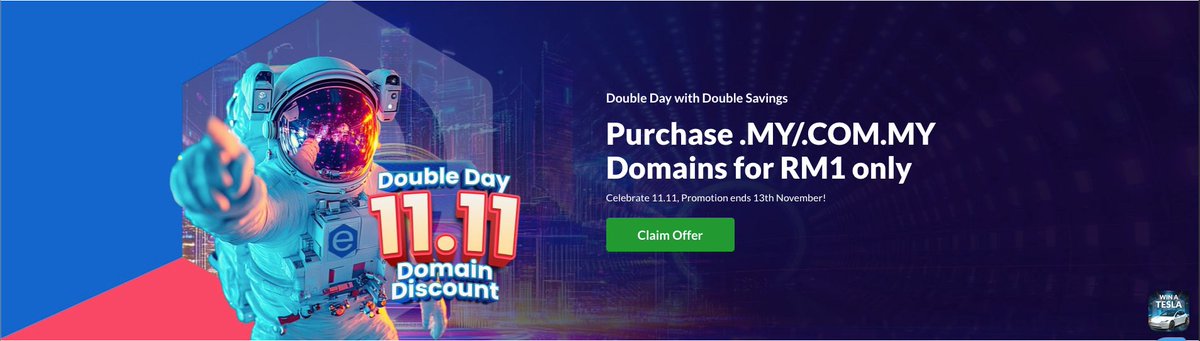 MrHazimAli's tweet photo. lama tak shopping domain. harini last day promo .my .com.my RM1 untuk tahun pertama.

promocode: 1111SALE https://t.co/8yYZ3GCY94