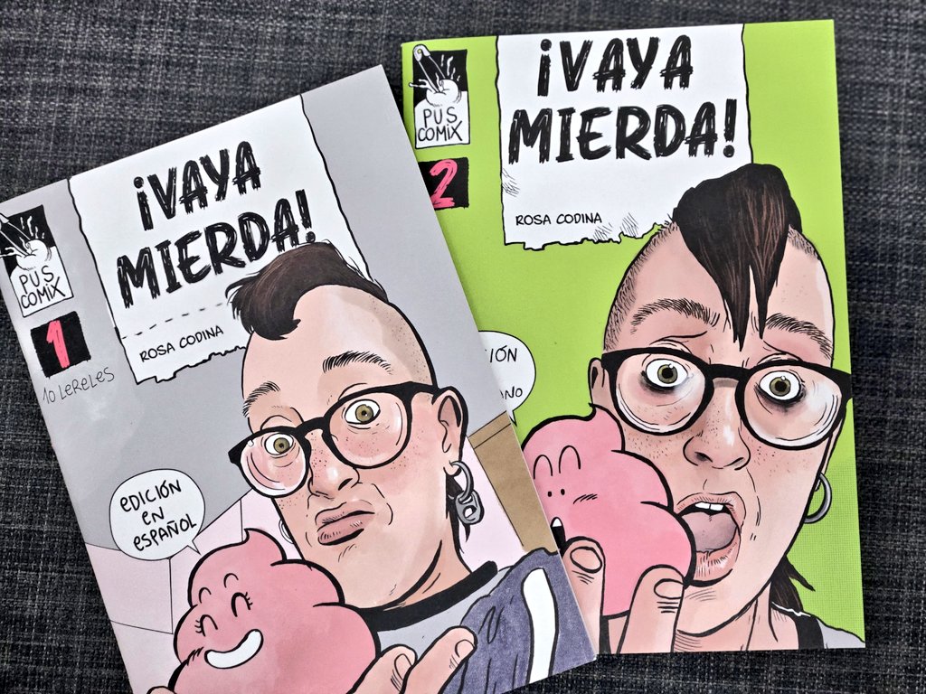 alvaropons's tweet photo. Desde el espíritu del fanzine más underground, @larosa_codina habla de la enfermedad de Chron y de cómo afecta a su vida cotidiana con una sinceridad brutal. 
Cómprenlo.
https://t.co/FrUIM8Zqrd
@ACCU_Espana @GraficaMedicina https://t.co/XigF1Fv3XD