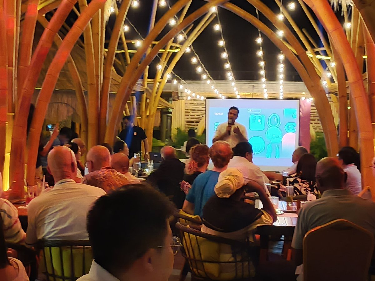 The Future of Healthcare with <a href="/qure_ai/">Qure.ai</a> event. Held at The Nest Hotel, Nusa Dua, Bali.Advancing AI for Global Health Solutions 🌍 At this year's Union World Conference on Lung Health,Qure.ai is showcasing cutting-edge advancements in artificial intelligence for TB