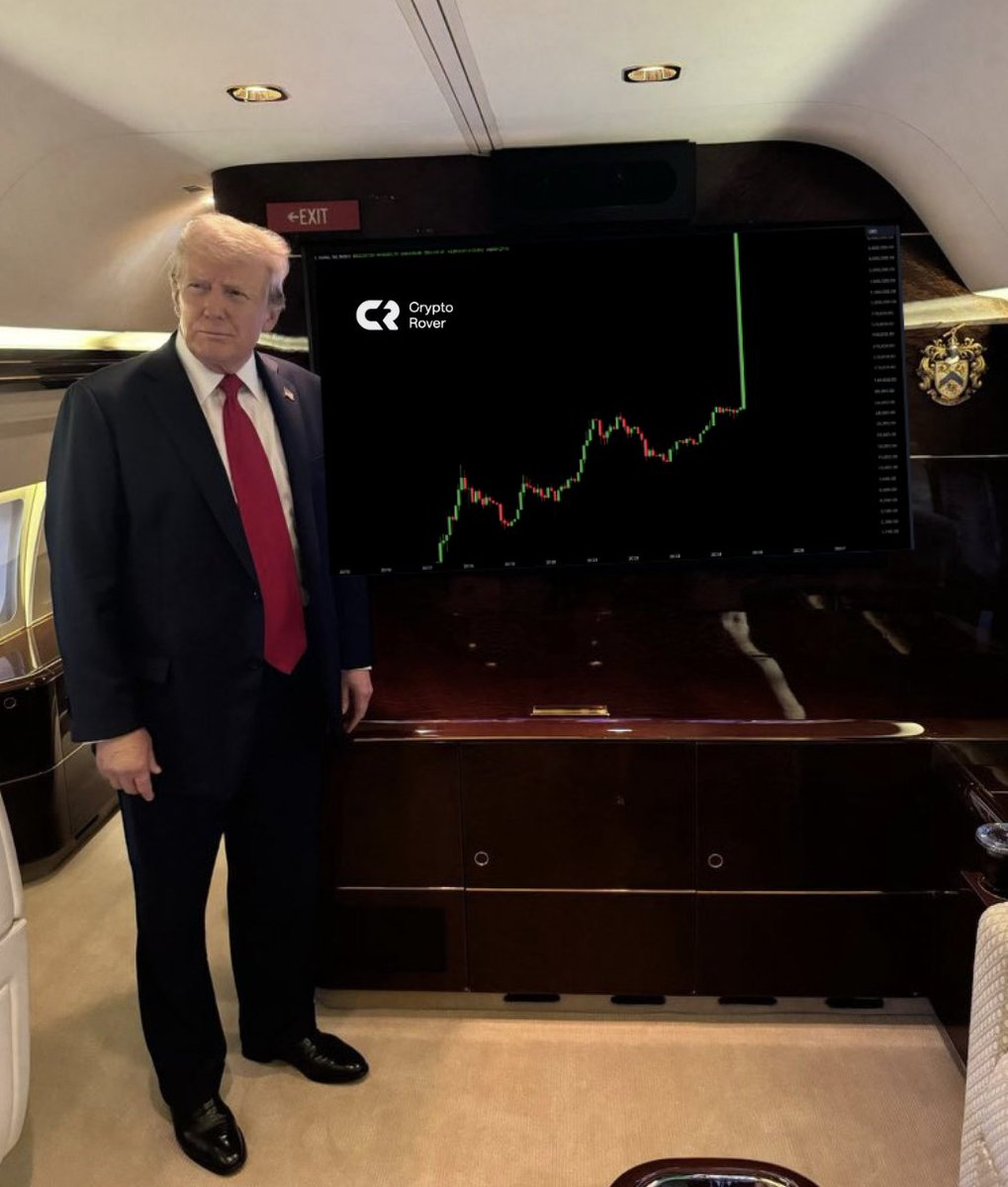 Like if you want to thank Donald Trump for this #Bitcoin pump.