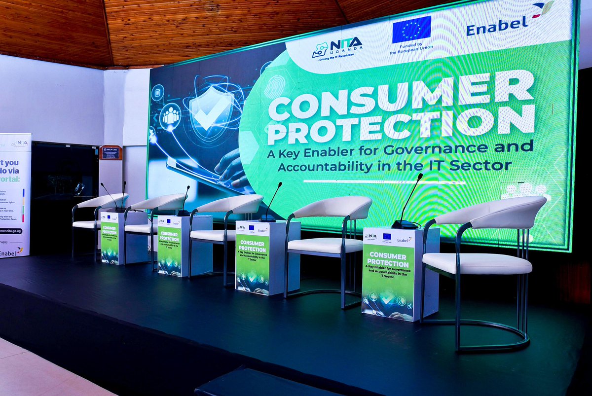 GCIC_Tech's tweet image. Happening Now: 
.@NITAUganda1 unveils the IT Consumer Protection Portal for quick issue reporting, rights info, and real-time complaint tracking. #ConsumerProtectionUG
#DigitizeUG