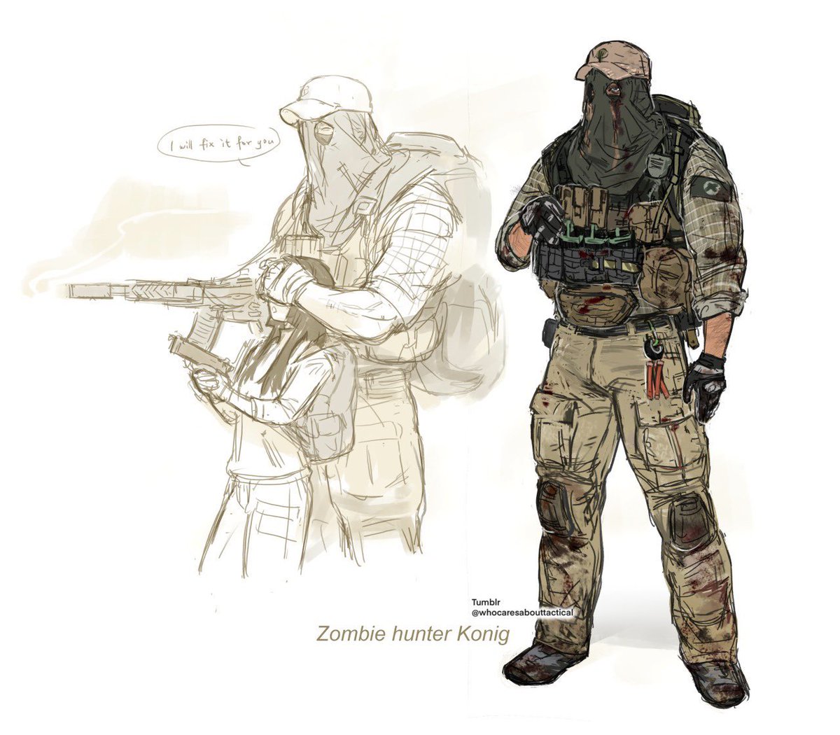 Zombie Hunter au

#konig #konigcod #Konigmw2