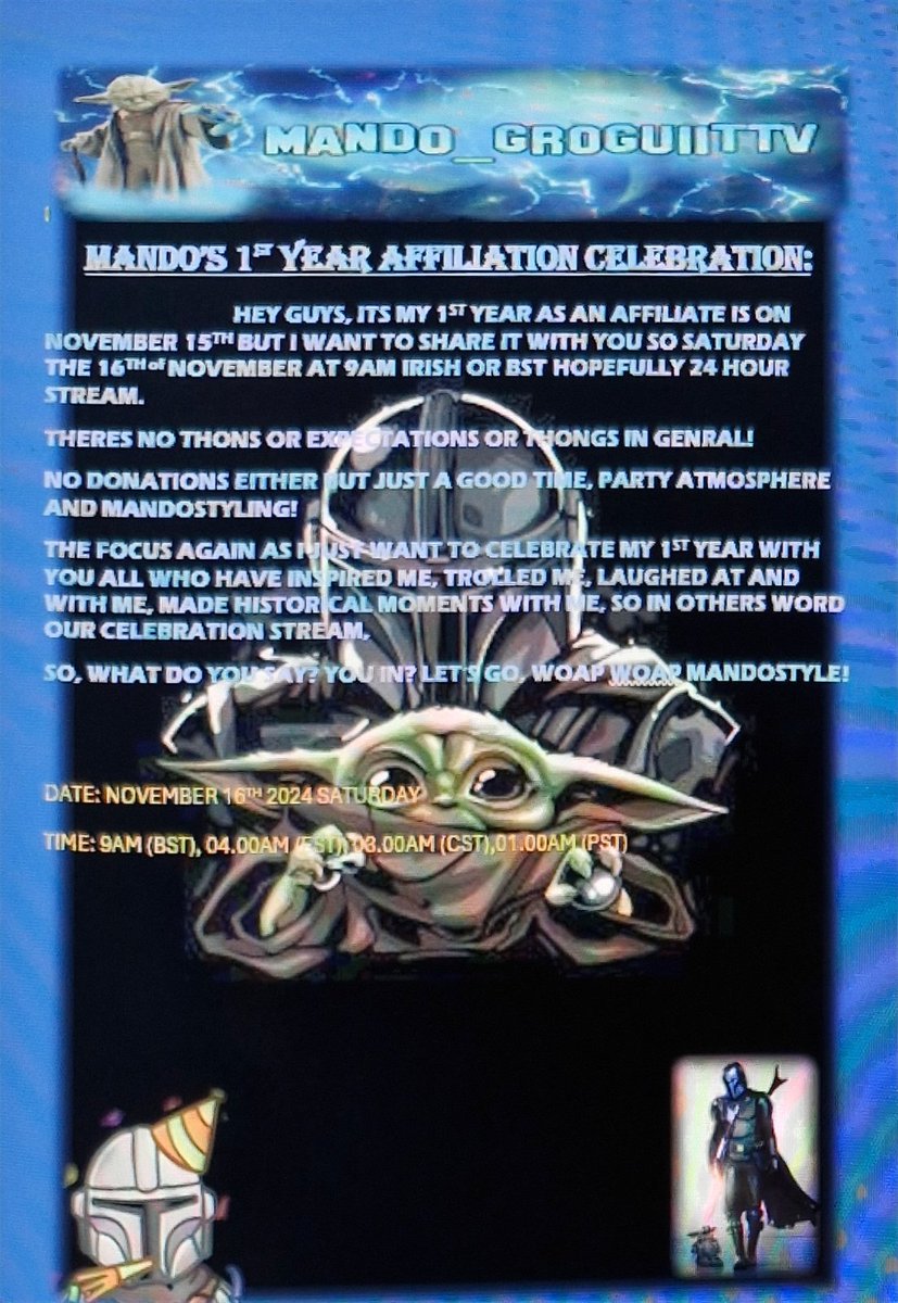 mando_grogu11's tweet image. 1st biggish week today have an actual published island on fortnite as a creator mandosmountains check it out if you like heart it and recommend, plus saturday 24hr 1 year affiliate stream! So thank you all so much!