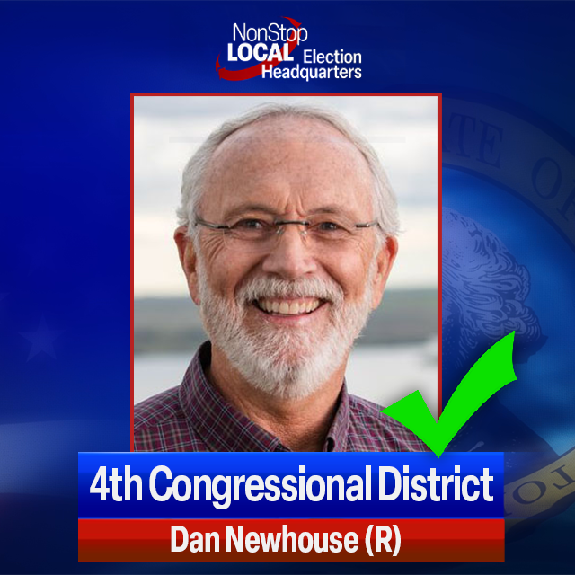 KNDUKNDO's tweet image. AP Calls: Dan Newhouse wins reelection to represent Washington's 4th Congressional District for a sixth term.

Find more election coverage through the link in our bio.

#NonStopLocal