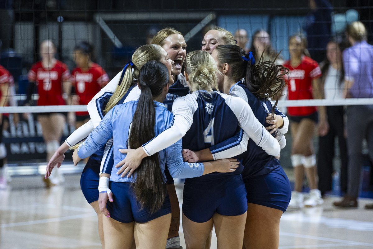 SWOSUAthletics's tweet photo. Heckuva Senior Night. Dawgs beat Northwestern 3-1 to claim the first regular season conference title in program history. https://t.co/3LEuRdIzYG
