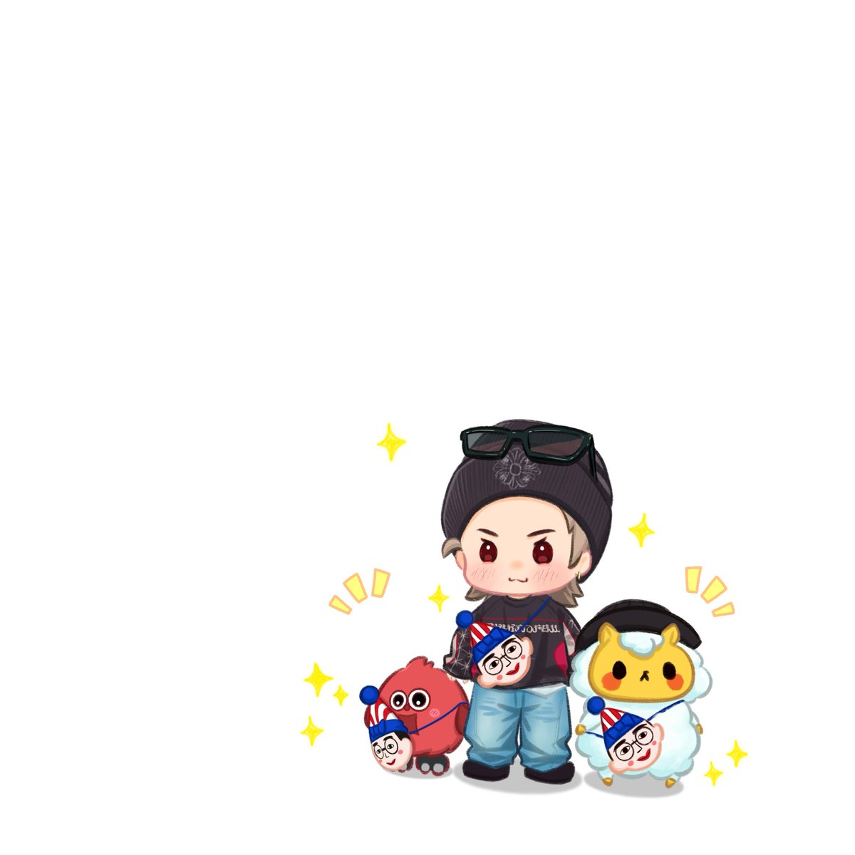 光羽さん…！素敵なイラストをありがとうございます。 #北山宏光 #北山