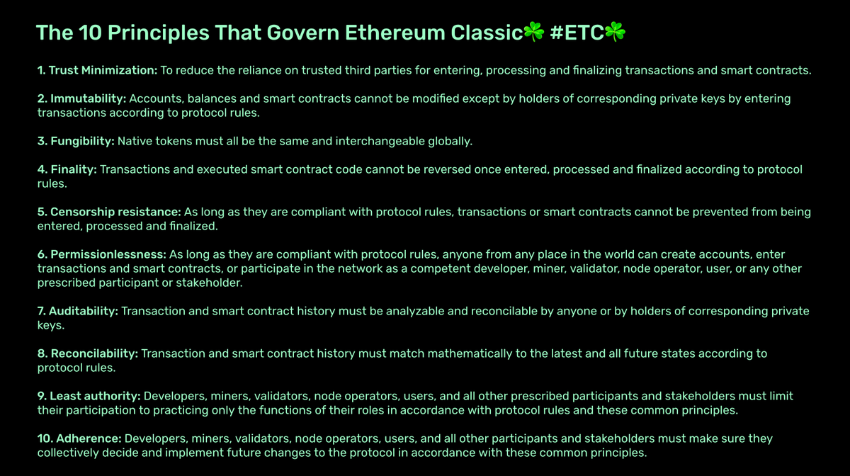 Buy $ETC.