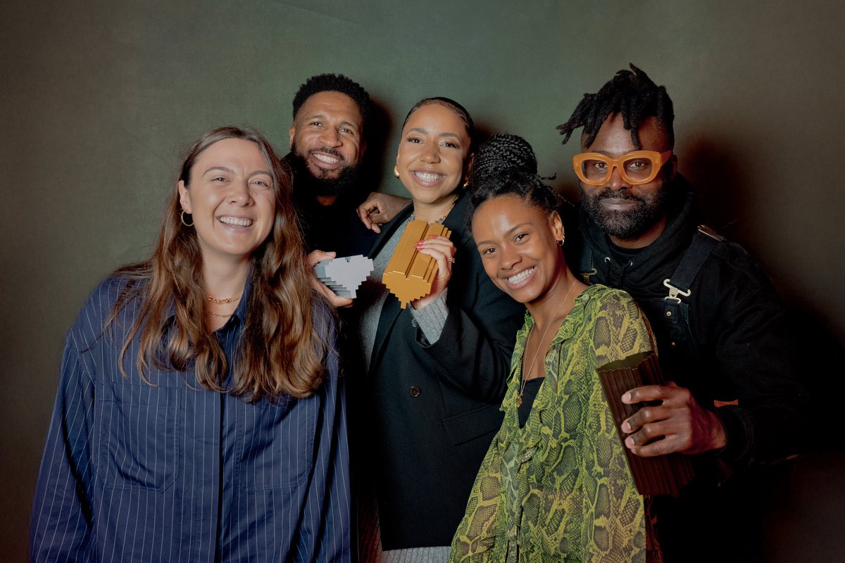 Sayce Holmes-Lewis (@sholmeslewis) on Twitter photo WE WON! ✨🤸🏿♂️🏆
A double award. Best Documentary and The People’s Choice at <a href="/lovieawards/">The Lovie Awards</a> for our film ‘The Centre’.
cc <a href="/mentivity/">Mentivity</a> <a href="/adeyemimichael/">Adeyemi Michael</a> <a href="/SpotifyUK/">Spotify UK & Ireland</a> <a href="/ArtisanFilmTV/">ArtisanFilmTV</a> <a href="/AxeandSaw_/">Axe_and_Saw</a> <a href="/YoungTandBugsey/">YOUNG T & BUGSEY</a> <a href="/MsBanks/">#SILHOUETTE</a> <a href="/Novelist/">greyce de araujo </a> <a href="/buckotb/">Michael 'Buck' Maris</a> <a href="/ColinBatsaMBA/">Colin Batsa</a> <a href="/FemiOnDrums/">Femi Koleoso</a>
📸 <a href="/thenadiameli/">Nadia Meli</a> WE WON! ✨🤸🏿♂️🏆
A double award. Best Documentary and The People’s Choice at <a href="/lovieawards/">The Lovie Awards</a> for our film ‘The Centre’.
cc <a href="/mentivity/">Mentivity</a> <a href="/adeyemimichael/">Adeyemi Michael</a> <a href="/SpotifyUK/">Spotify UK & Ireland</a> <a href="/ArtisanFilmTV/">ArtisanFilmTV</a> <a href="/AxeandSaw_/">Axe_and_Saw</a> <a href="/YoungTandBugsey/">YOUNG T & BUGSEY</a> <a href="/MsBanks/">#SILHOUETTE</a> <a href="/Novelist/">greyce de araujo </a> <a href="/buckotb/">Michael 'Buck' Maris</a> <a href="/ColinBatsaMBA/">Colin Batsa</a> <a href="/FemiOnDrums/">Femi Koleoso</a>
📸 <a href="/thenadiameli/">Nadia Meli</a>
