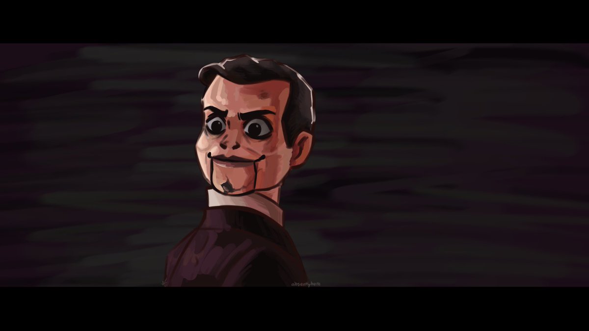 absentlyhere6's tweet image. Slappy from Goosebumps fanart I did for a collab with a friend :)