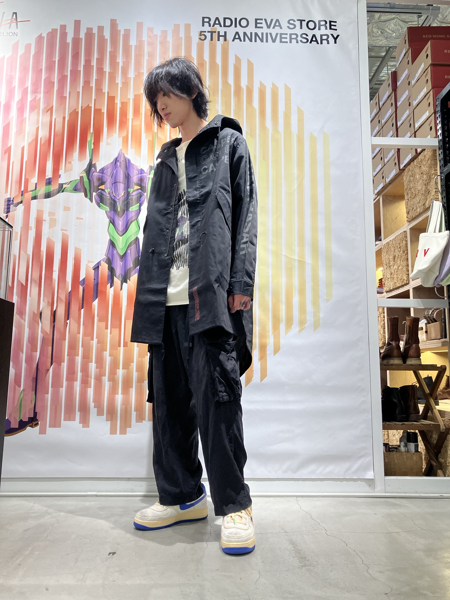RADIO EVA モッズコート L セール 25%OFF】マックハウス Mac－House EVANGELION