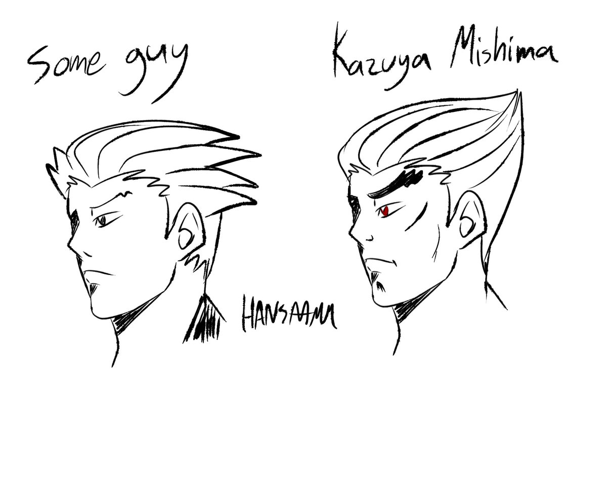 hansaamm's tweet image. It's the eyebrows 

#TEKKEN