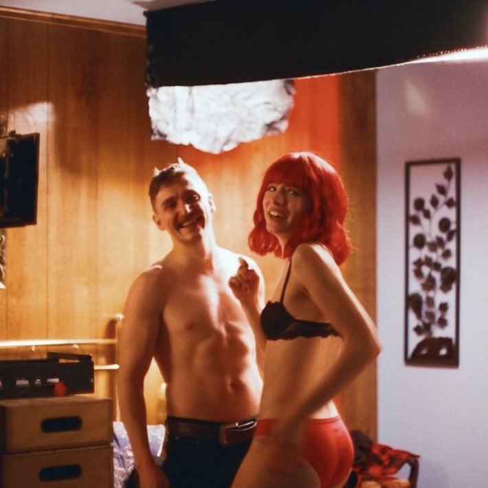 Cutest couple 😍 Photo by: <a href="/riggsforlunch/">Allyson Riggs</a> #StrangeDarling