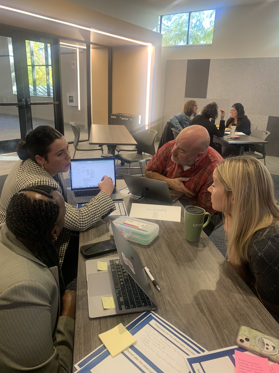 My favorite days are when we can provide professional development for our school leaders. Their learning matters! #Learning and Leading at its best! ❤️
