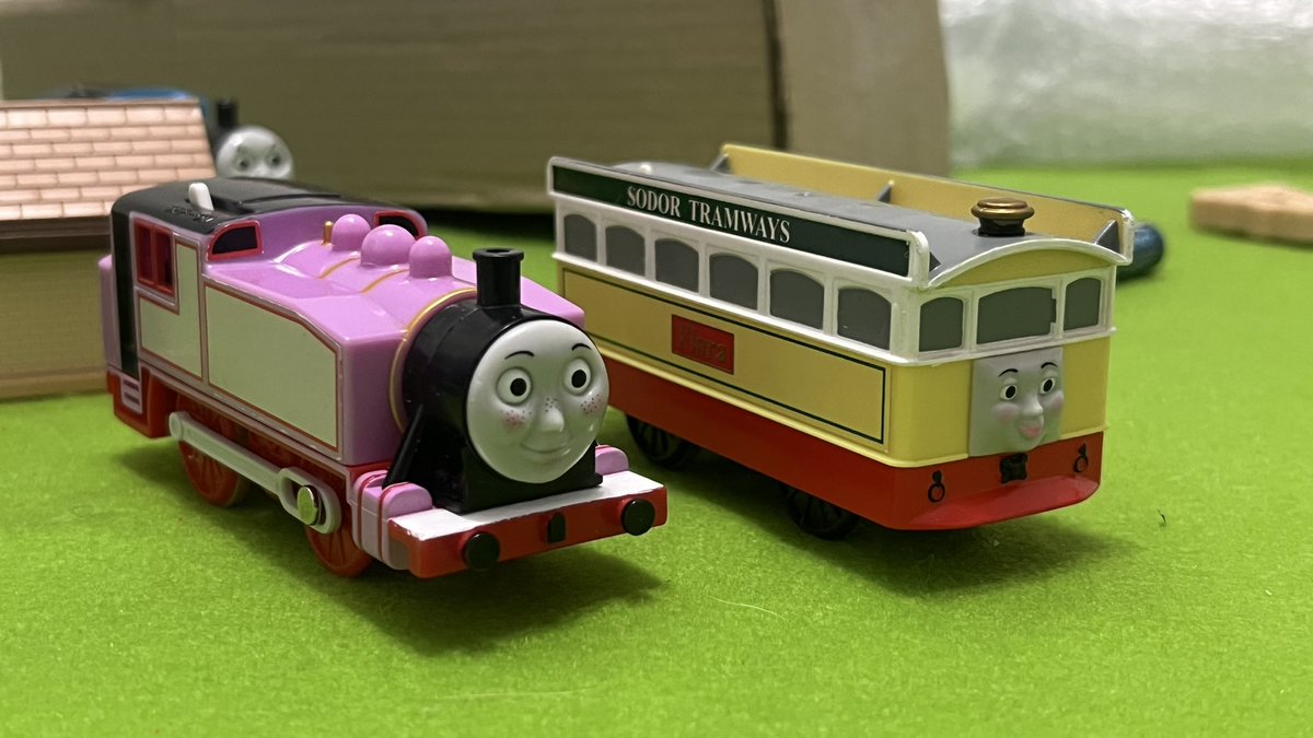 PlarailThomas's tweet image. ADDED SOME AMAZING ENGINES TO THE CAST!!!  I’ve always wanted to add the blush to Rosie!! :3 #Plarail #Trackmaster #Tomy