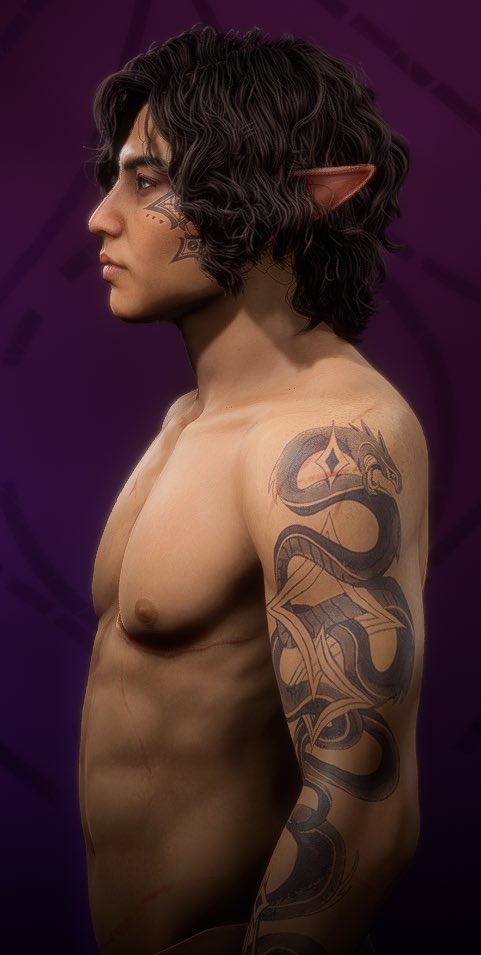 _BootyDragon's tweet photo. @ElfrootSmoker You can’t see his scars very well, but here! https://t.co/216gXC9Vpc