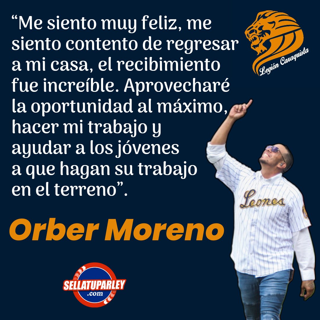 “Me siento muy feliz, me siento contento de regresar a mi casa, el recibimiento fue increíble. Aprovecharé la oportunidad al máximo, hacer mi trabajo y ayudar a los jóvenes a que hagan su trabajo en el terreno”. ✍️ Orber Moreno

Bienvenido nuevamente a tu Glorioso Equipo.4️⃣2️⃣✅️
