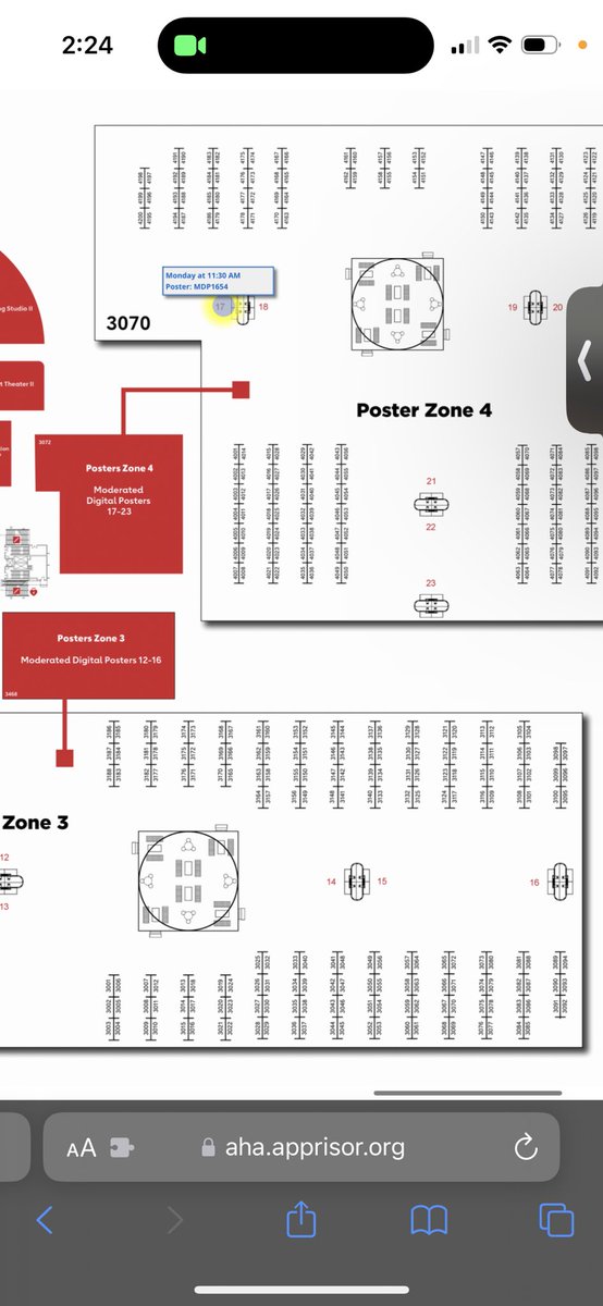 ✨So excited to attend #AHA2024 and present a moderated poster presentation this weekend! Looking forward to re/connecting with some amazing leaders in cardiology🫀