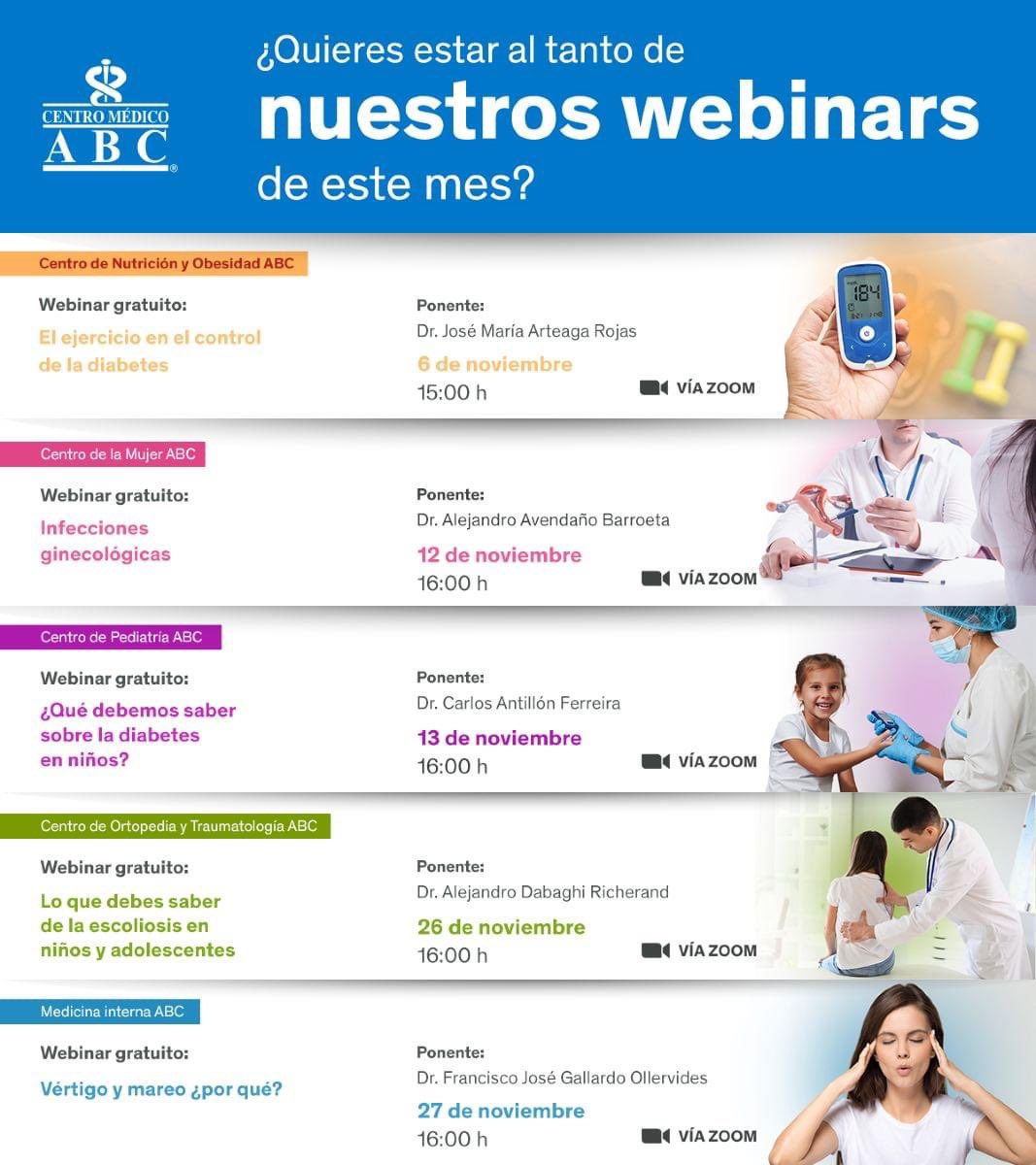antillonendop's tweet image. En el marco del mes para concientizar sobre diabetes; mañana13 de noviembre tendremos este interesante Webinar a las 4 p.m. Aún estás a tiempo de registrarte en la página de @ABCcentromedico 

Ayúdame compartiendo. En el primer comentario comparto link para registro.