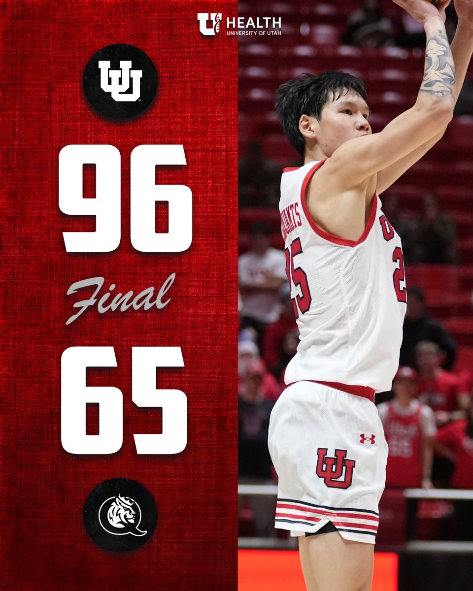 UtahMBB's tweet photo. Tonight's Final from the Huntsman‼️ https://t.co/exxHhEYoKX