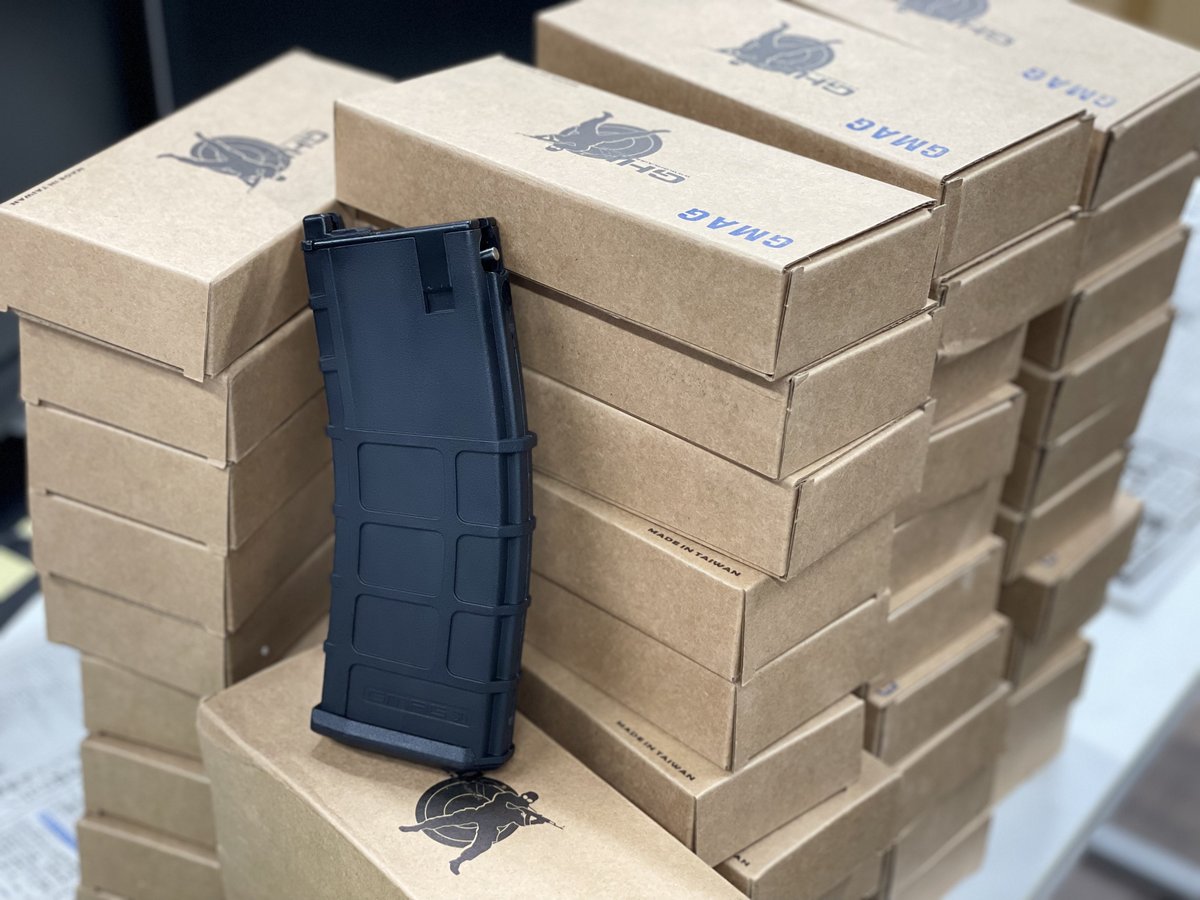 ORGAAIRSOFTmall's tweet photo. #GHK の #CO2マガジン が大量再入荷‼️
GHK AR15/M4 #ガスブロ用 #GMAG CO2マガジン✨
#PMAG スタイルの樹脂アウターケースのマガジンで、従来品より軽量💨
これからの季節に重宝しますね🔥
楽天市場店▶https://t.co/d9DuHuMvbM
auPAYマーケット▶https://t.co/s2l11Zcwen
#サバゲー #ミリタリー https://t.co/QyqaHrRvUz