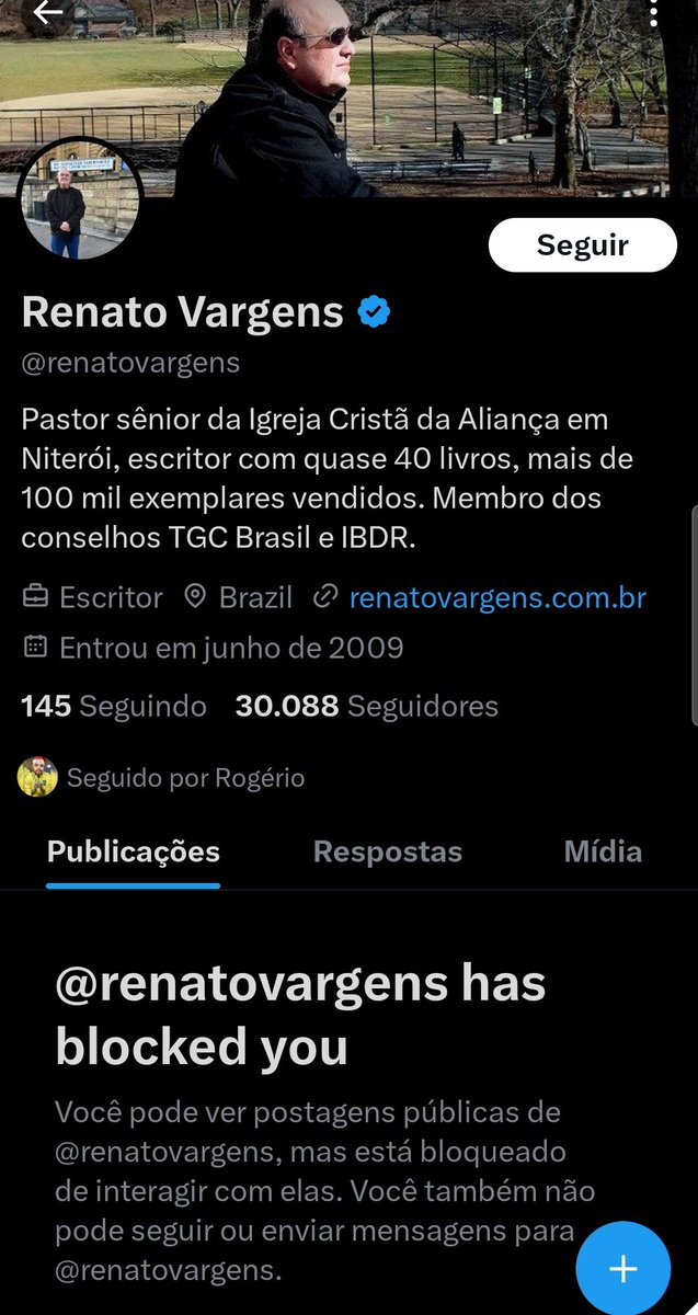 O pastor tomou um ratio monstruoso depois de adulterar a palavra da Bíblia, me bloqueou e fechou os comentários pra ninguém mais responder hahahahah