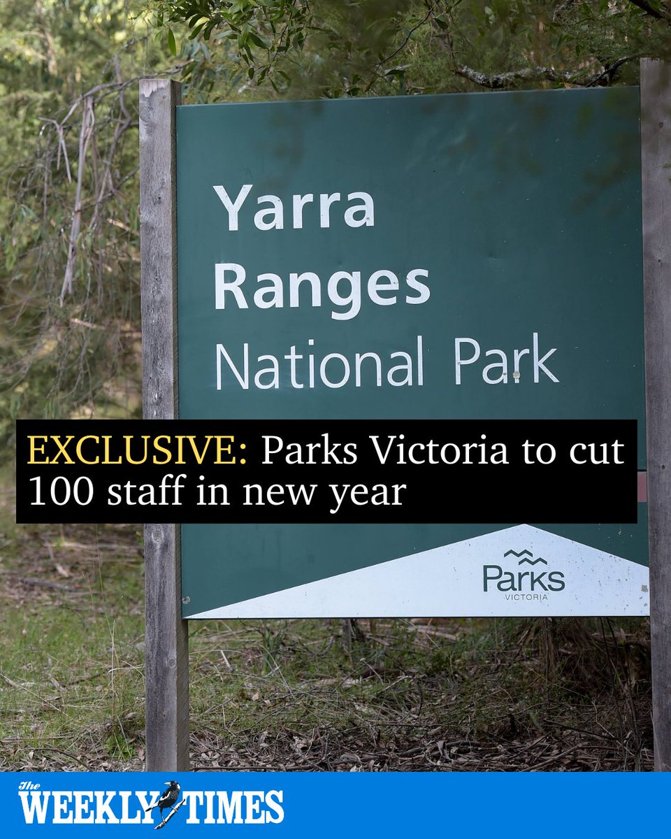 📌 Parks Victoria executives say they will delay sacking 100 staff “until the new year, following peak visitation and fire season”. See the details: bit.ly/3Z1y1Vr