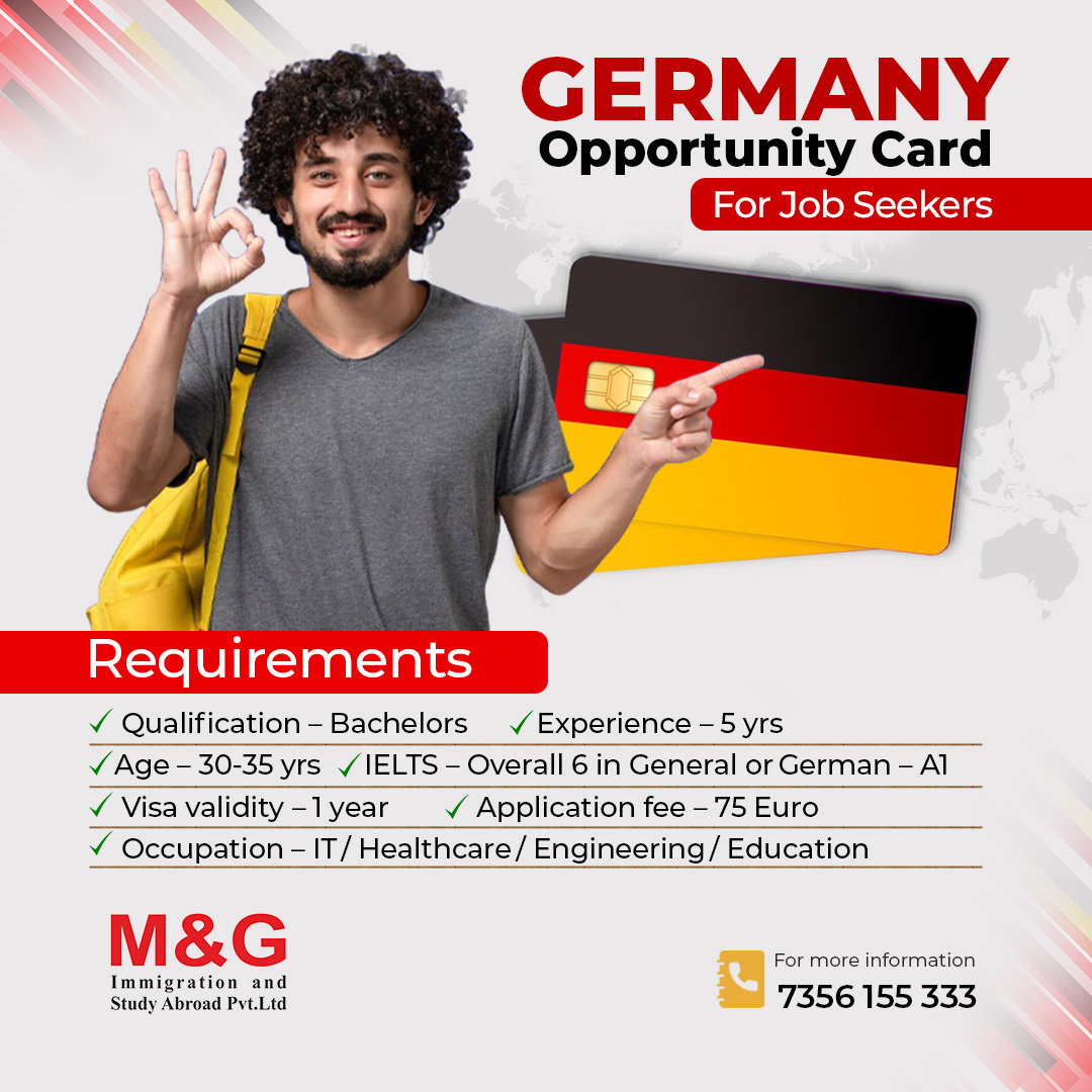 mandgworld's tweet photo. 🇩🇪 Germany Opportunity Card – Your Pathway to a Career in Germany! 🇩🇪 https://t.co/sZmSpcbGuH