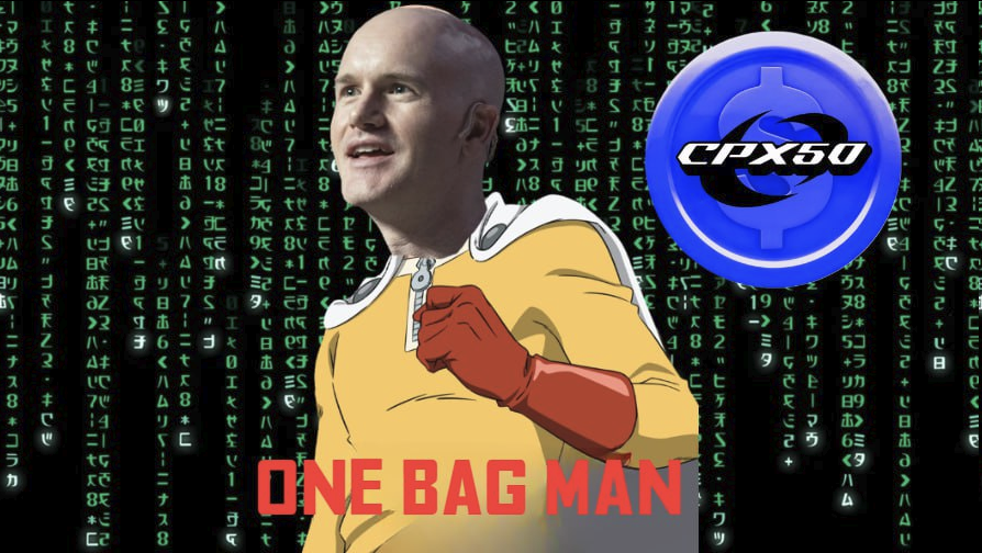cpx50erc's tweet photo. One bag man, literally... cause you only need $CPX (Coin50) and it feels like you already have everything. https://t.co/VP0OtPr4z9