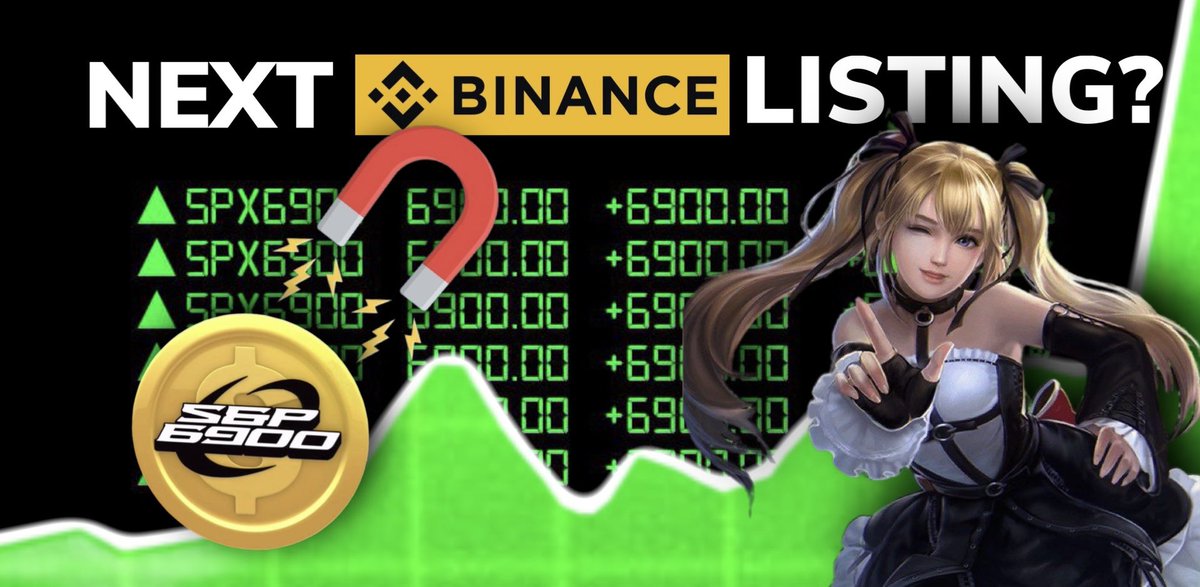 $SPX (#SPX6900) Might Be Coming to Binance Soon! 

Below I wrote why🧵👇