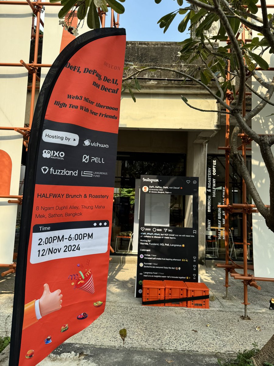 Langrenus Fund (@langrenusfund) on Twitter photo Thanks all for the event ๐
Hosting by the amazing partners:
๐๐
<a href="/LangrenusFund/">Langrenus Fund</a>
<a href="/fuzzland_/">๐๐ฆ๐ซ๐ซ๐๐๐๐</a>
<a href="/humafinance/">Huma Finance ๐ฃ</a>
<a href="/Vishwa_xyz/">Vishwa</a>
<a href="/ixoguru/">IXO Protocol</a>
<a href="/Pell_Network/">Pell Network | BTC Restaking</a>
<a href="/PublicAI_/">PublicAI</a> Thanks all for the event ๐
Hosting by the amazing partners:
๐๐
<a href="/LangrenusFund/">Langrenus Fund</a>
<a href="/fuzzland_/">๐๐ฆ๐ซ๐ซ๐๐๐๐</a>
<a href="/humafinance/">Huma Finance ๐ฃ</a>
<a href="/Vishwa_xyz/">Vishwa</a>
<a href="/ixoguru/">IXO Protocol</a>
<a href="/Pell_Network/">Pell Network | BTC Restaking</a>
<a href="/PublicAI_/">PublicAI</a>