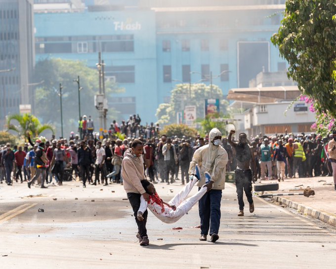 A daily reminder that we still have a date with this government.

We lost people we can't forget about.

We were peacefully asking to be heard and they answered with bullets.

William Ruto is the enemy.

#RutoMustGo