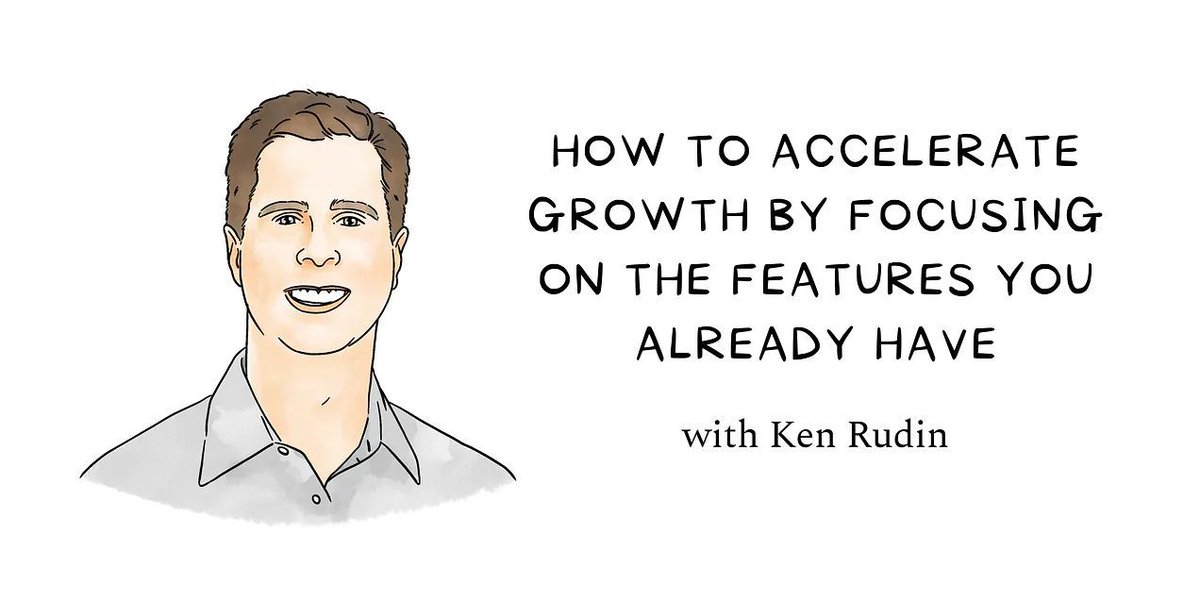 Worthy Read: How to accelerate growth by focusing on the features you already have by Ken Rudin

Many product teams believe they need more features in order to drive growth. But, writes Ken Rudin, “You can drive significantly more growth by focusing on getting users to engage