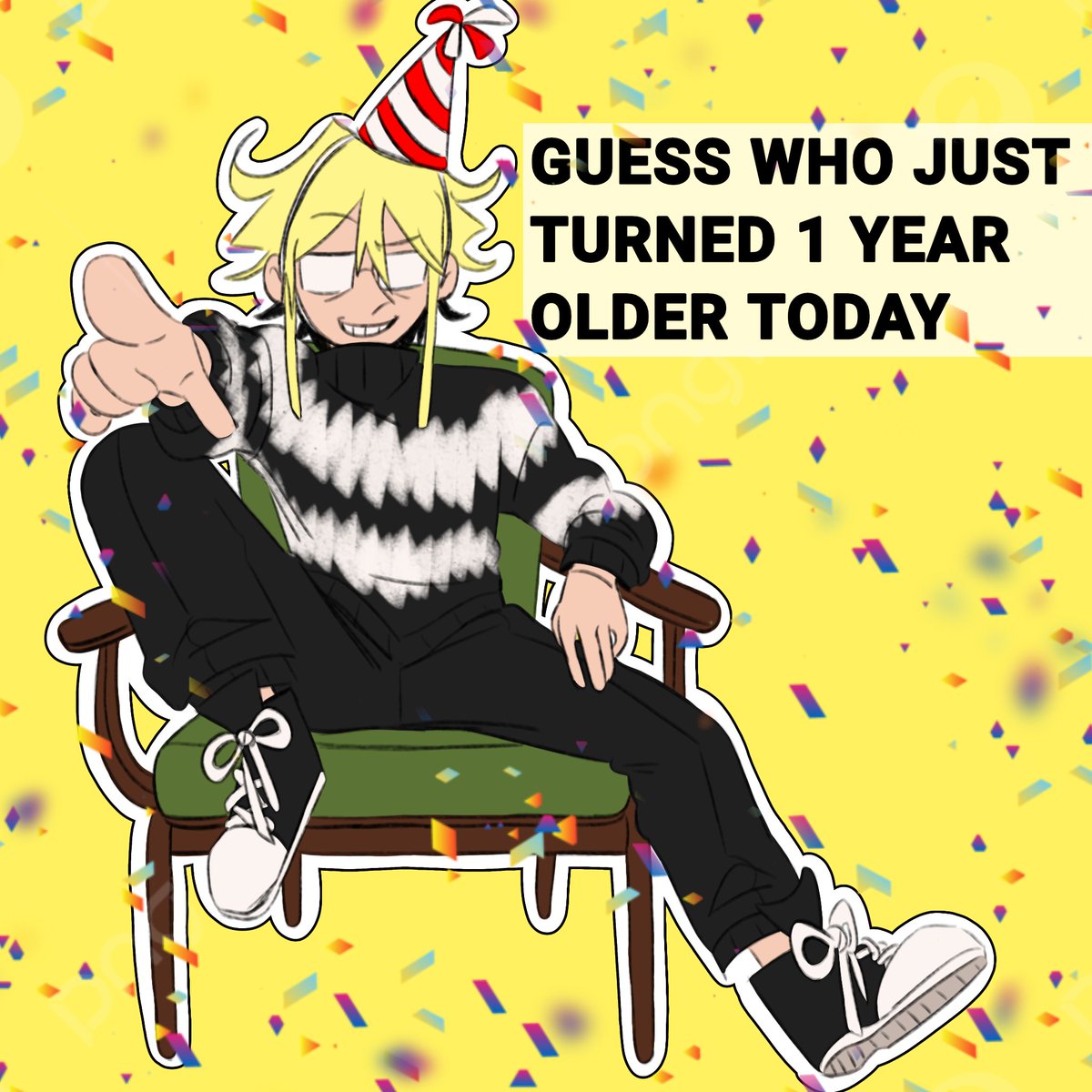 The day of my birth is here sadly😔🙏
Anyway lets gooo!!!