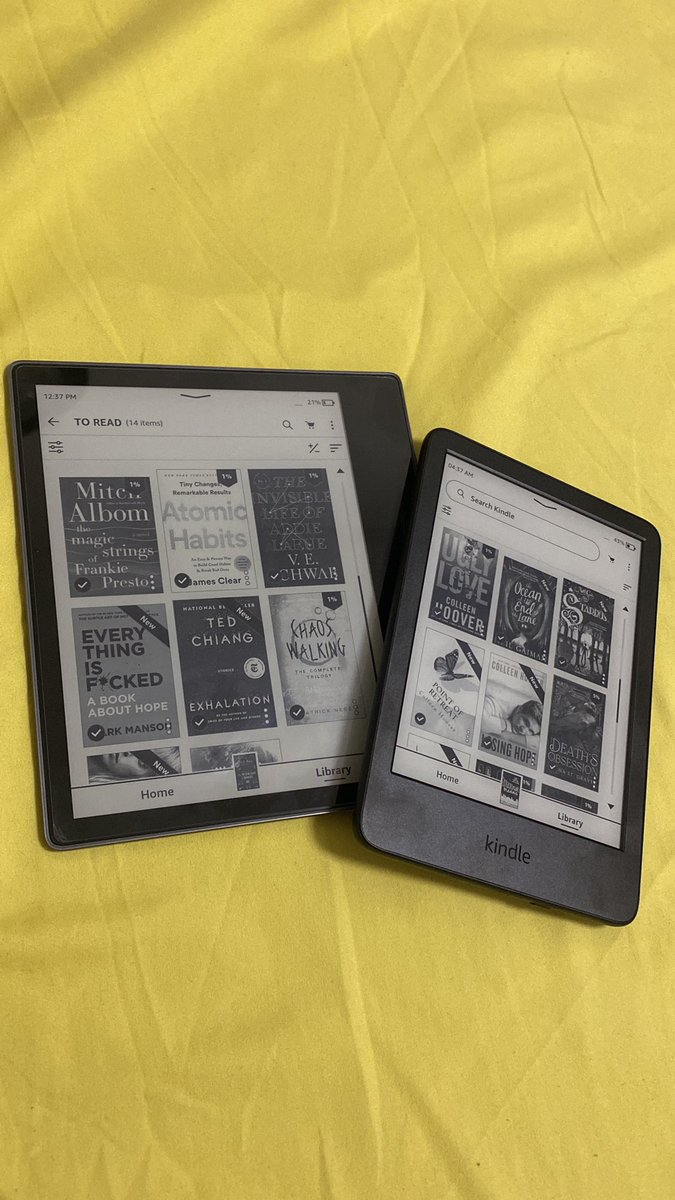 janempotpot's tweet photo. My Bookworm Heart is Happy ☺️.  Finally got the Kindle Basic for travels. https://t.co/CPUIuBxmaD