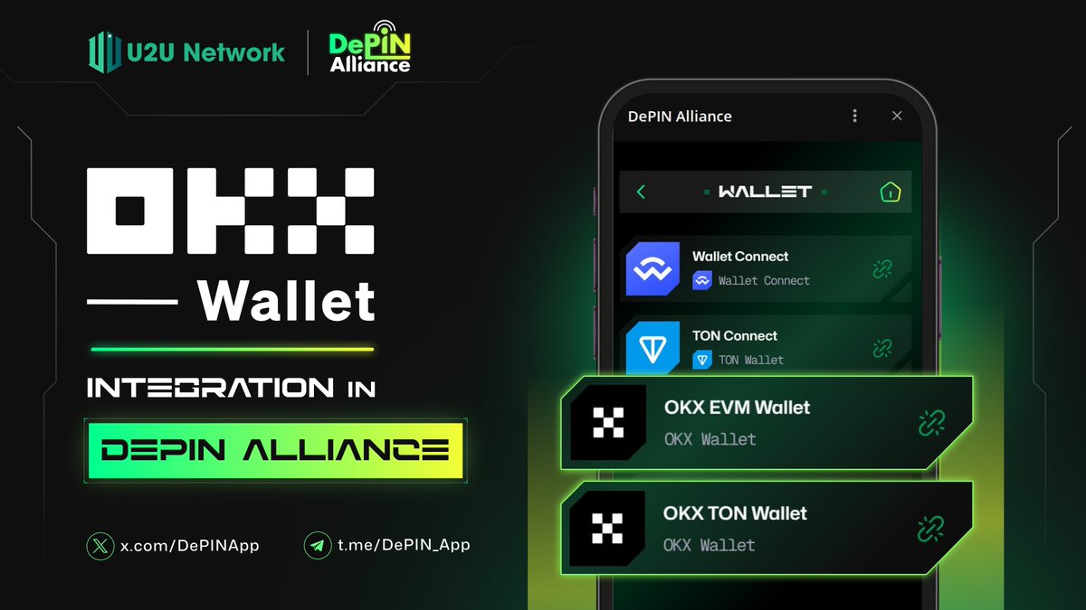 ✨ OKX Wallet Now Integrated on DePIN Alliance!

We're excited to announce that <a href="/wallet/">OKX Wallet</a> is now fully integrated into <a href="/DePINApp/">DePIN Alliance</a>, making it easier than ever to connect and manage your assets within our ecosystem.

🌐 Why Connect with OKX Wallet?

🔸 Seamless Connection: