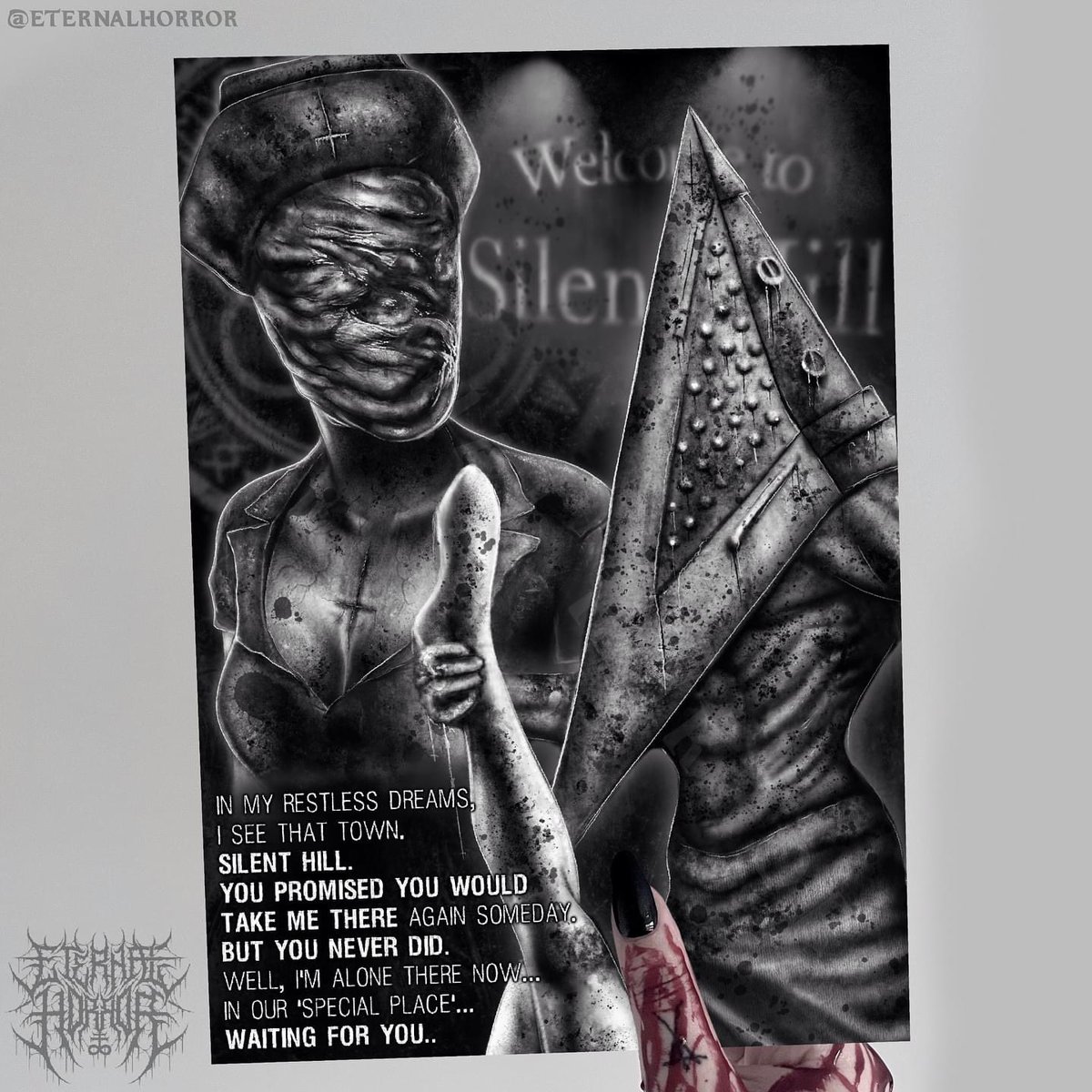 Eternal_Horror_'s tweet photo. @SilentHill https://t.co/b3GG8Pg6p3