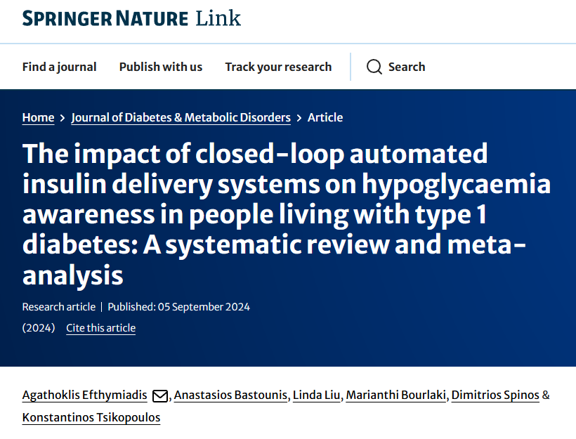 Journal of Diabetes & Metabolic Disorders tweet media