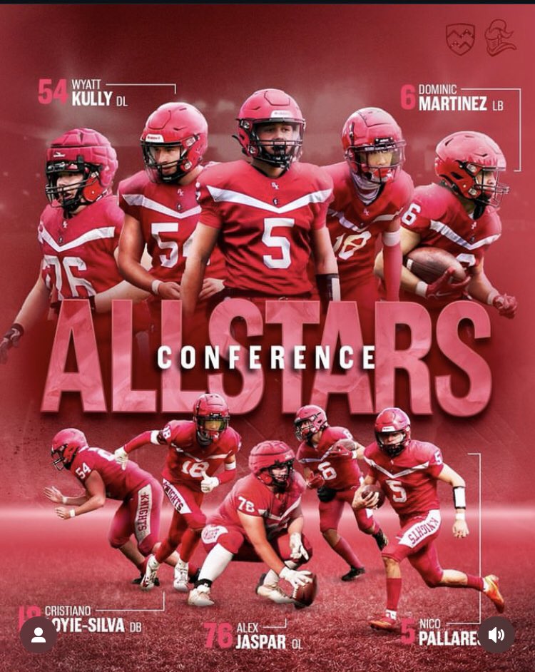 Congrats to our AAA Central Conference all-stars:
Offense:
Nico Pallares &amp; Alex Jaspar
Defense:
Wyatt Kully, Dominic Martinez &amp; Cristiano Louie-Silva