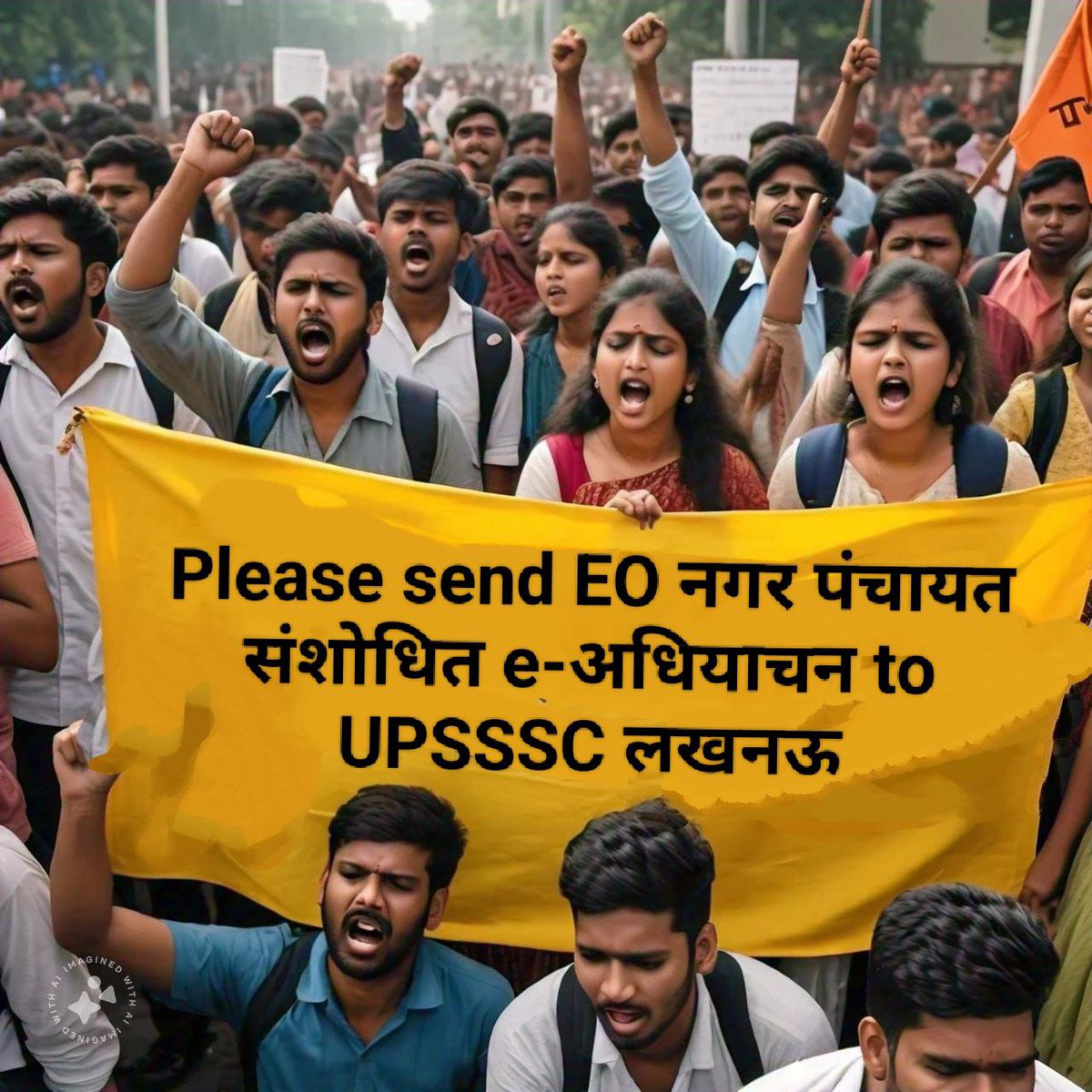 AkashGa34717145's tweet photo. आपसे विनम्र अनुरोध है कि अधिशासी अधिकारी नगर पंचायत (EO) के 238 रिक्त पदों का संशोधित ई- अधियाचन UPSSSC,लखनऊ को यथाशीघ्र प्रेषित कराने की कृपा करें , जिससे सम्मिलित अवर अधीनस्थ सेवा   प्रतियोगात्मक मुख्य परीक्षा का विज्ञापन जारी हो सके |

@anujias09
@amritabhijat
@aksharmaBharat https://t.co/Fh35j8u9kw