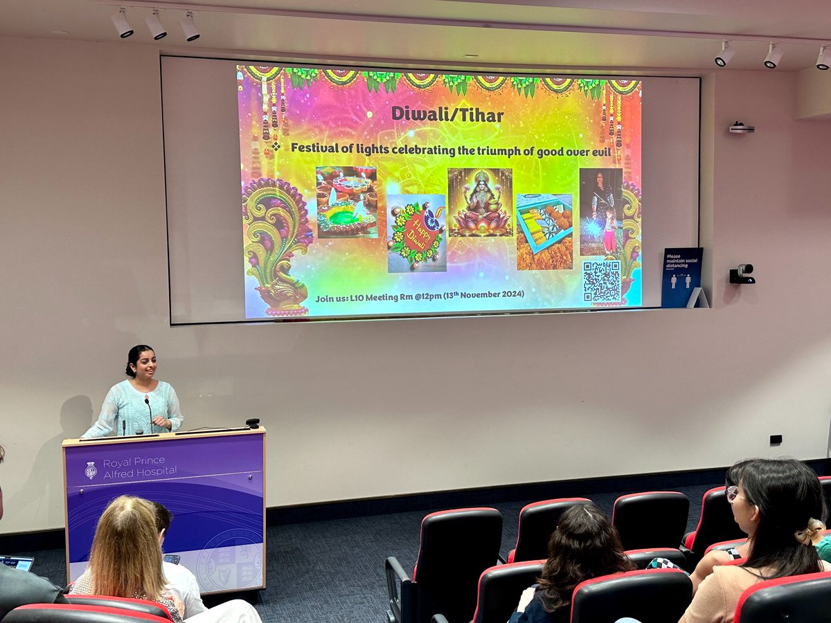 Institute for Musculoskeletal Health (@msk_health) on Twitter photo Today at IMH, we celebrated Diwali!
Diwali is the festival of lights and symbolises the spiritual victory of good over evil.
Thank you to <a href="/SweekritiSharma/">Sweekriti Sharma🇳🇵</a>, <a href="/Pritikh/">Priti Kharel</a>, <a href="/CNavneet/">Navneet Chadha</a>, Veethika and <a href="/sujitanarayan/">Sujita Narayan</a> for leading us in the celebrations 🎉 Today at IMH, we celebrated Diwali!
Diwali is the festival of lights and symbolises the spiritual victory of good over evil.
Thank you to <a href="/SweekritiSharma/">Sweekriti Sharma🇳🇵</a>, <a href="/Pritikh/">Priti Kharel</a>, <a href="/CNavneet/">Navneet Chadha</a>, Veethika and <a href="/sujitanarayan/">Sujita Narayan</a> for leading us in the celebrations 🎉