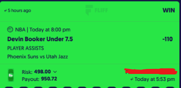 PropPlaymaker's tweet image. Never in doubt. Bet $2k+ on this across all accounts and books. Wish I did 20k SMH 🥲