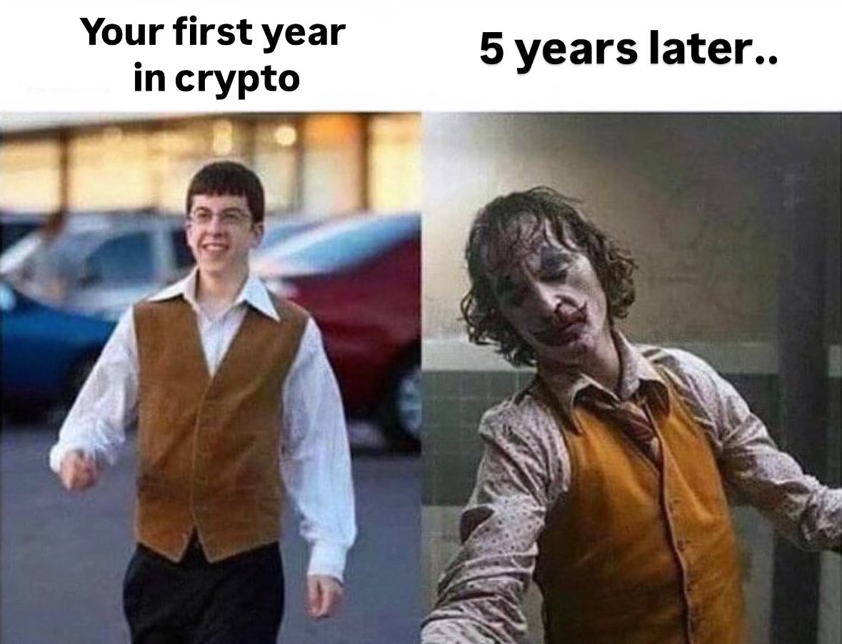 lolctolol's tweet photo. Gm bull market enjoyers 😂 https://t.co/a5MMfZe4kT