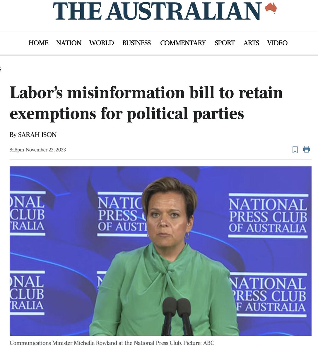 Aaron Dodd, Curmudgeon tweet media