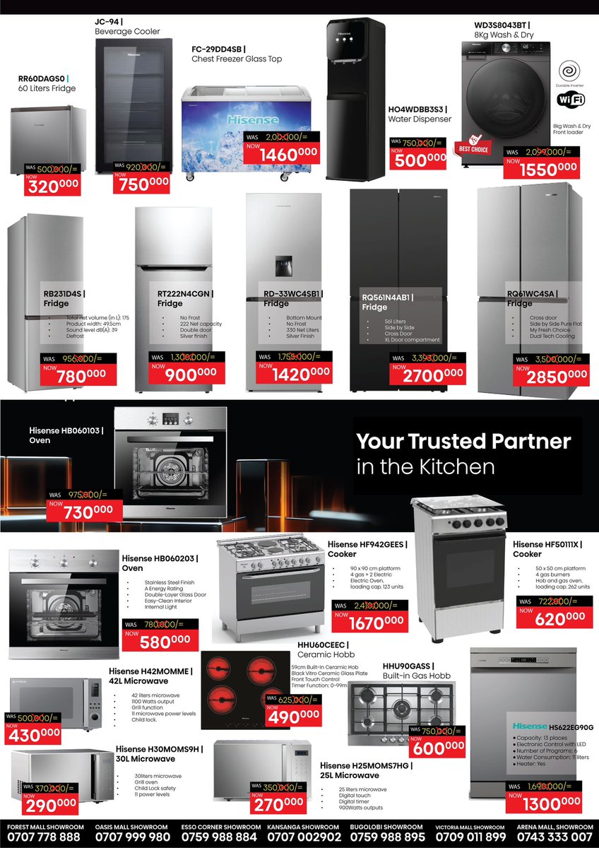 Nabimara_Paul's tweet photo. Hisense, your trusted partner in the Kitchen. 

All kitchen appliances on massive discounts this November.

#HisenseBlackNovember https://t.co/HIvHrIQMQI