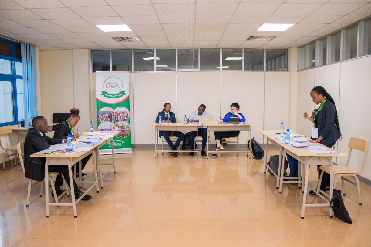 iPeace_GL's tweet photo. #HappeningNow
The 2nd round of the moot court competition (anglophone &amp; francophone tracks in parallel) is underway until early afternoon, with finalists to be announced this evening for the Grand Final at the Supreme Court of Rwanda tomorrow morning. #MootCourt #GLRTP2024 https://t.co/Cp8AdycpNv